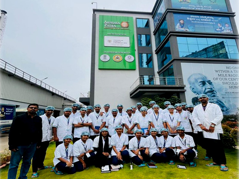Educational Visit to Akshaya Patra, Chikkajala
